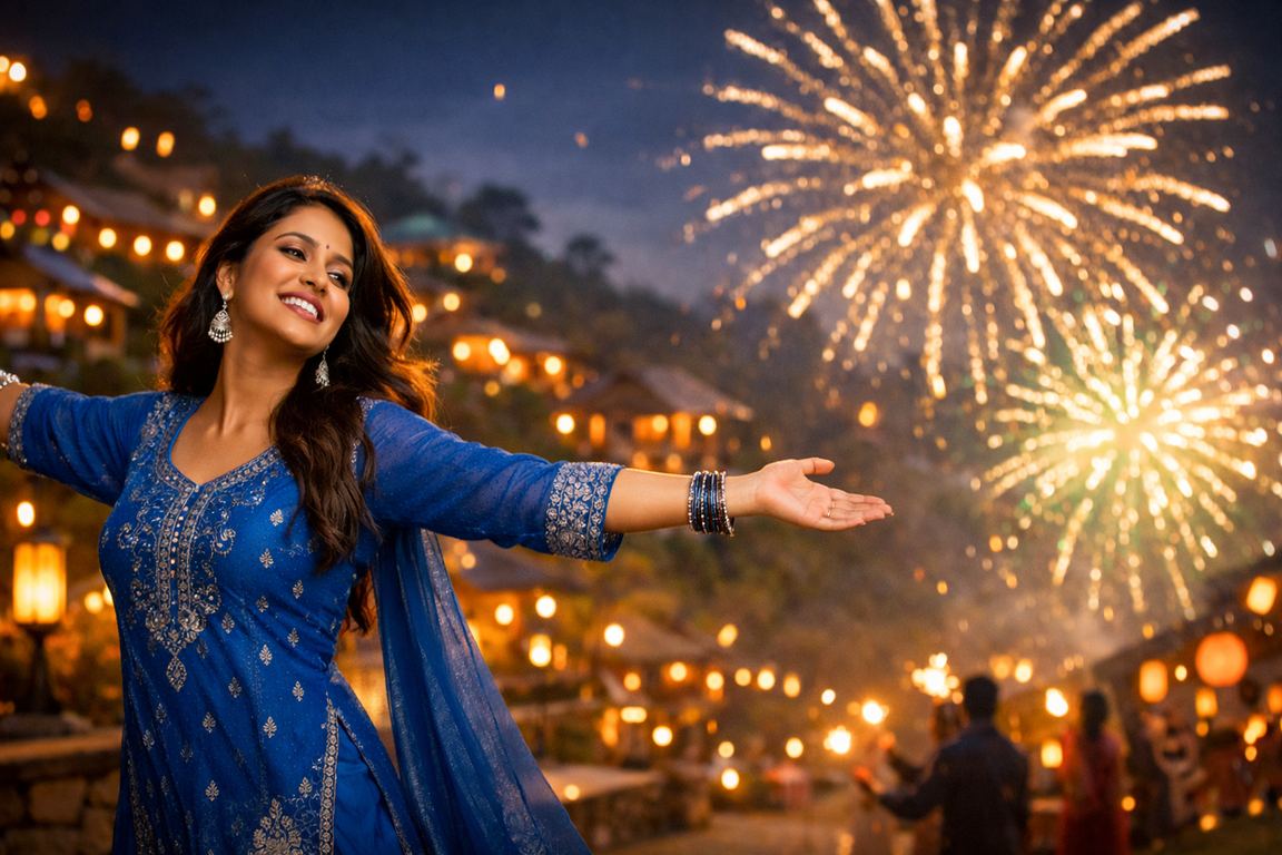 বান্দরবানে সালোয়ার কামিজ পরিহিতা মহিলা y74 প্ল্যাটফর্মে টাকা জমা করছেন স্মার্টফোন দিয়ে